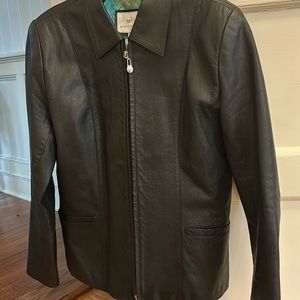 MARIO HERNANDEZ LEATHER JACKET‎